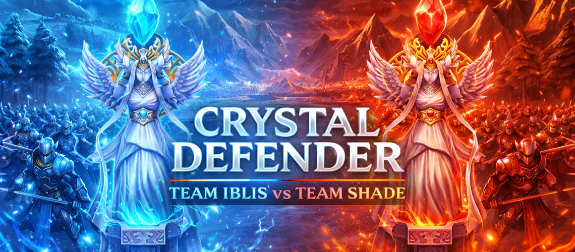 [Crystal Defender] Team Iblis vs Team Shade