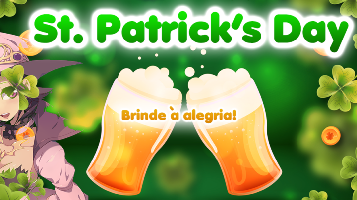 Evento Um Brinde ao Patrick!