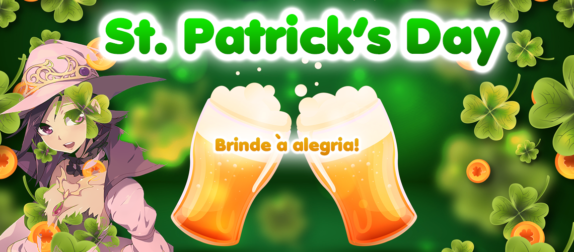 Evento Um Brinde ao Patrick!
