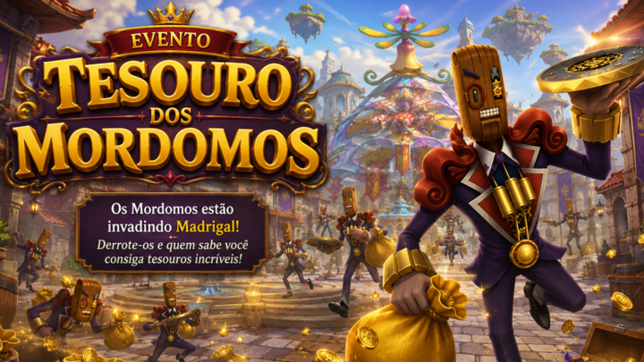 Evento Tesouro dos Mordomos