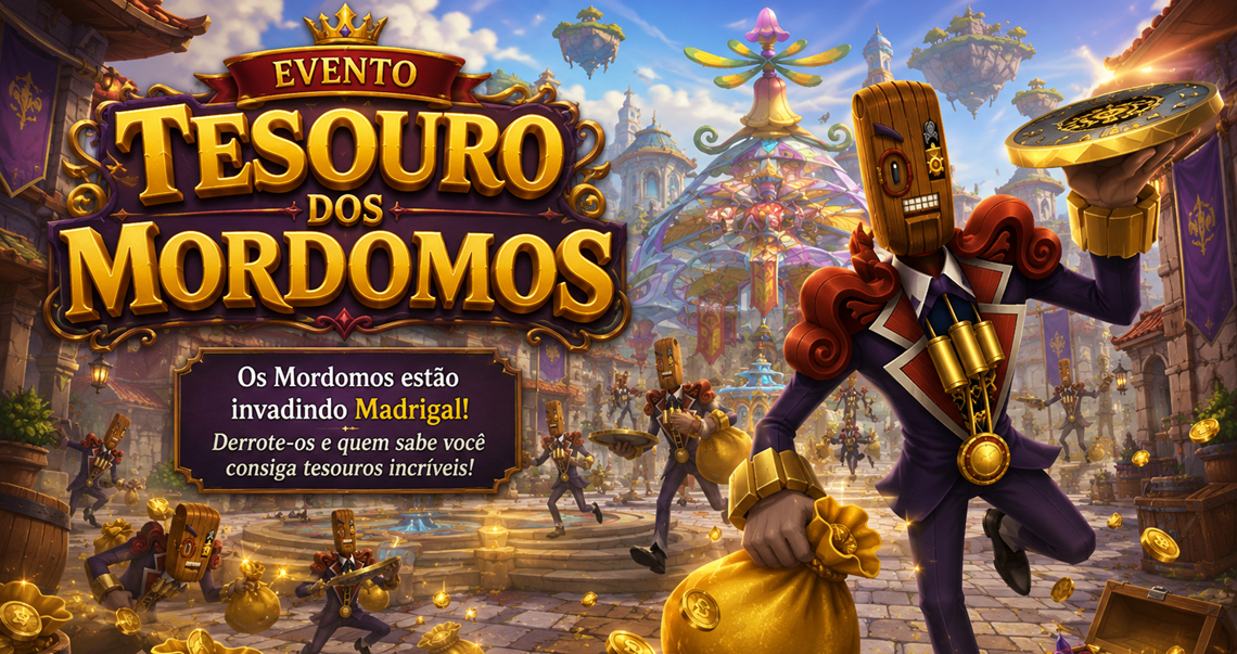 Evento Tesouro dos Mordomos