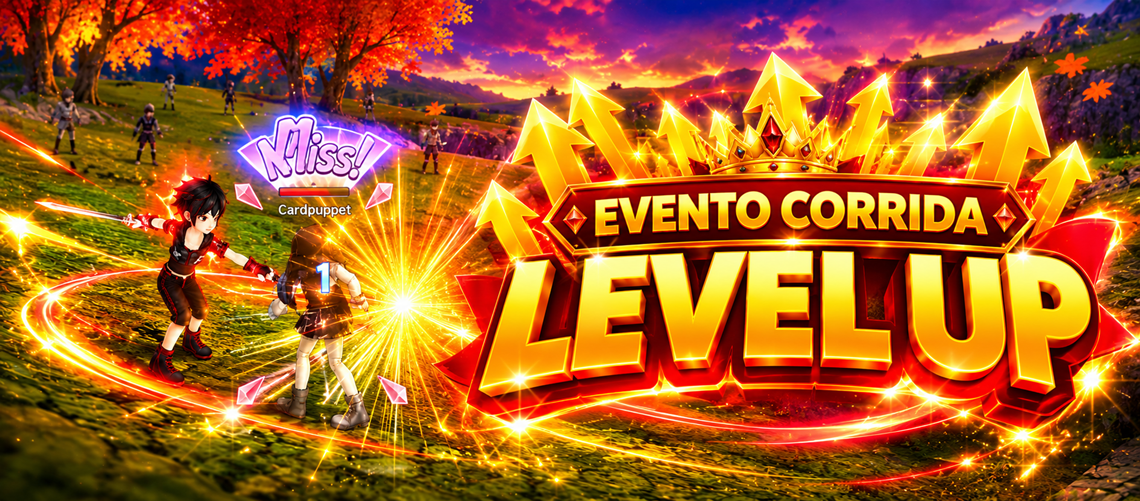 Evento Corrida Level UP